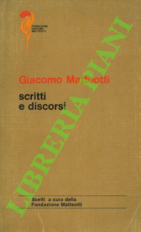 Scritti e discorsi