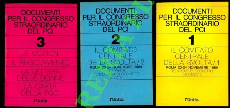 Documenti per il Congresso straordinario del PCI