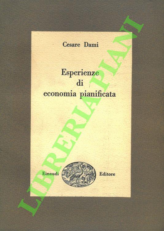 Esperienze di economia pianificata