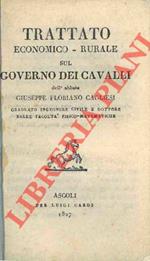 Trattato economico-rurale sul governo dei cavalli