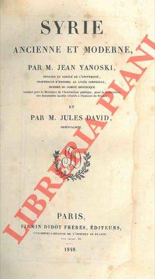 Syrie ancienne et moderne - copertina