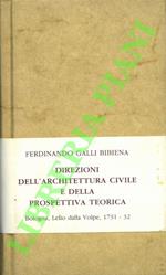 Direzioni a' giovani studenti nel disegno dell'architettura civile - Direzioni della prospettiva teorica corrispondenti a quelle de'architettura