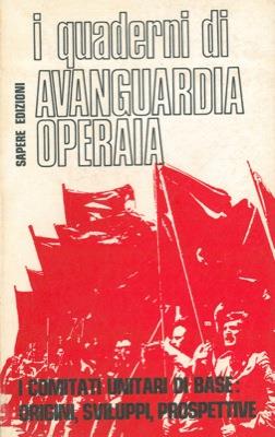 I comitati unitari di base: origini, sviluppi, prospettive - copertina