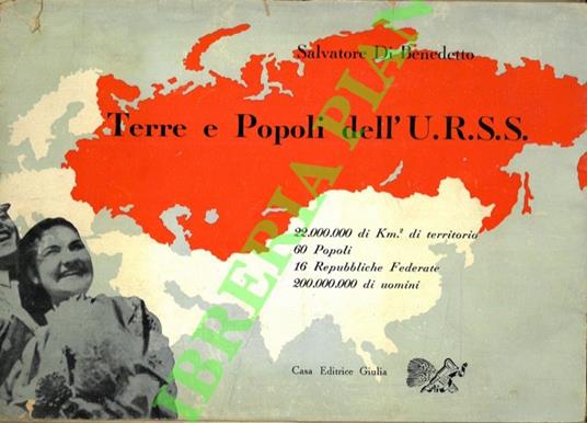 Terre e popoli dell'U.R.S.S - copertina