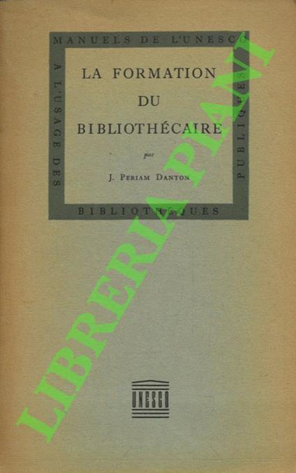 La formation du bibliothécaire - copertina