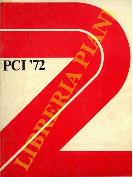 Almanacco PCI '72 - copertina