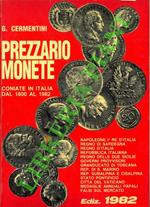 Prezzario monete coniate in Italia dal 1800 al 1982