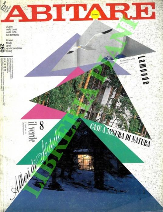 Abitare. Vivere nella casa, nella città, nel territorio. 1987 - copertina