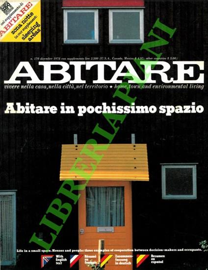 Abitare. Vivere nella casa, nella città, nel territorio. 1978 - copertina