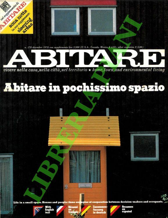 Abitare. Vivere nella casa, nella città, nel territorio. 1978