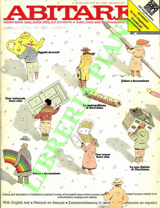 Abitare. Vivere nella casa, nella città, nel territorio. 1979 - copertina