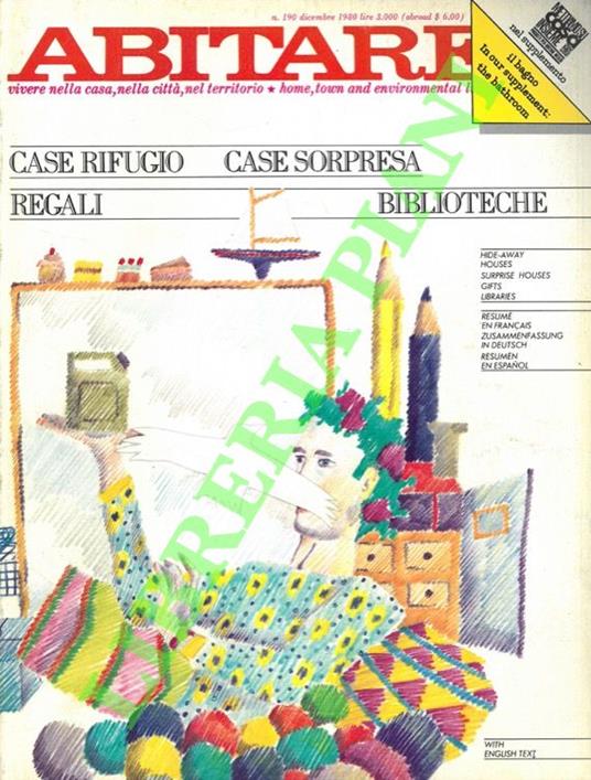 Abitare. Vivere nella casa, nella città, nel territorio. 1980 - copertina