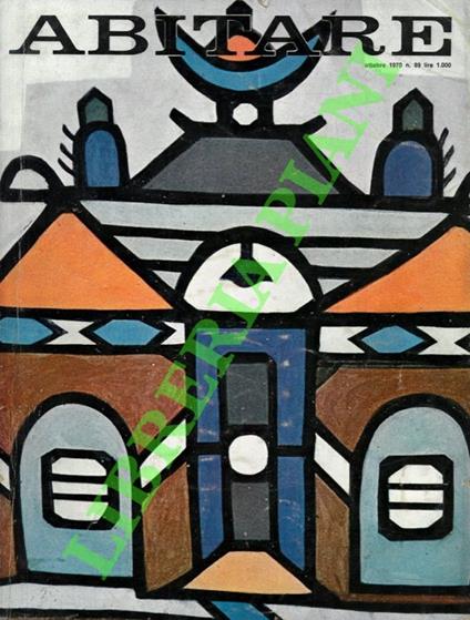 Abitare. Vivere nella casa, nella città, nel territorio. 1970 - copertina