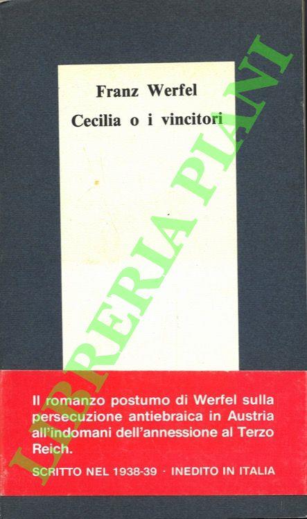 Cecilia o i vincitori - Franz Werfel - copertina