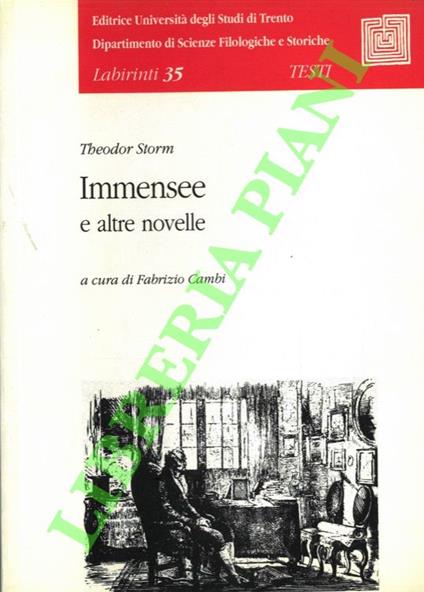 Immensee e altre novelle - copertina