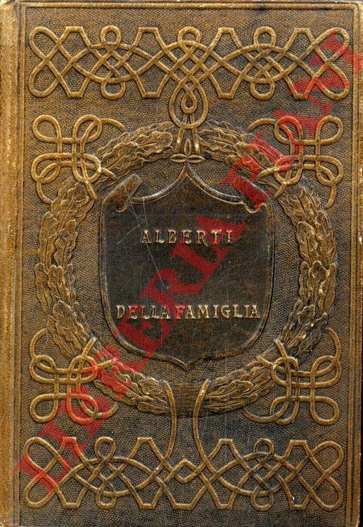 Della famiglia - Leon Battista Alberti - copertina