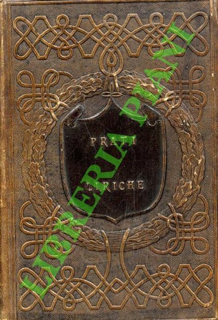 Liriche - Giovanni Prati - copertina