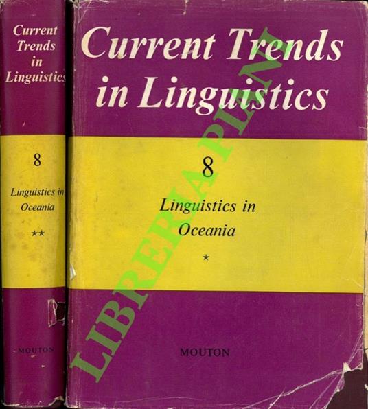 Current trends in linguistics. Vol. 8. Linguistics in Oceania - copertina