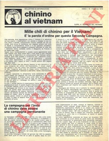 Chinino al Vietnam - copertina