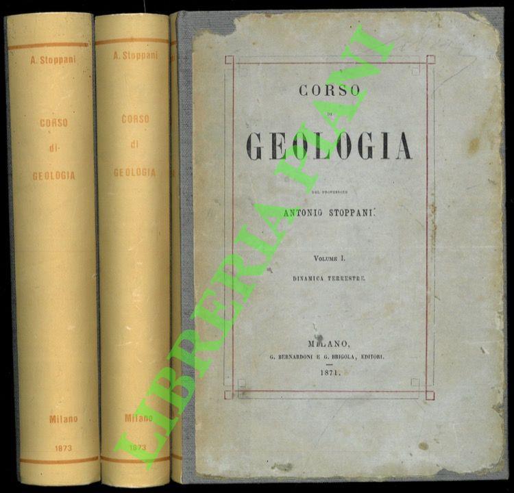 Corso di geologia. I. Dinamica terrestre. II: Geologia stratigrafica. III: Geologia endografica