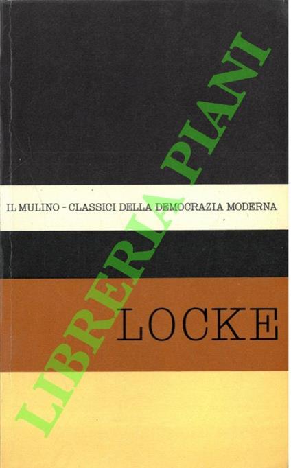 Antologia degli scritti politici di John Locke - copertina