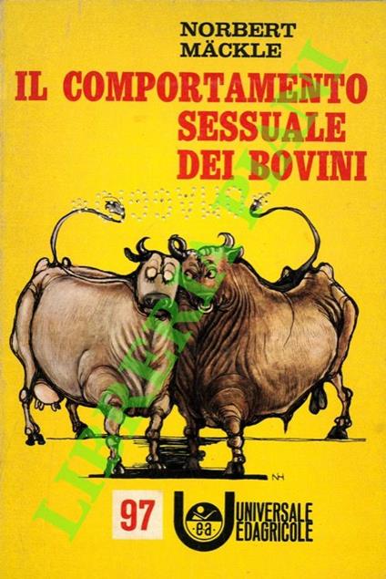 Il comportamento sessuale dei bovini - copertina