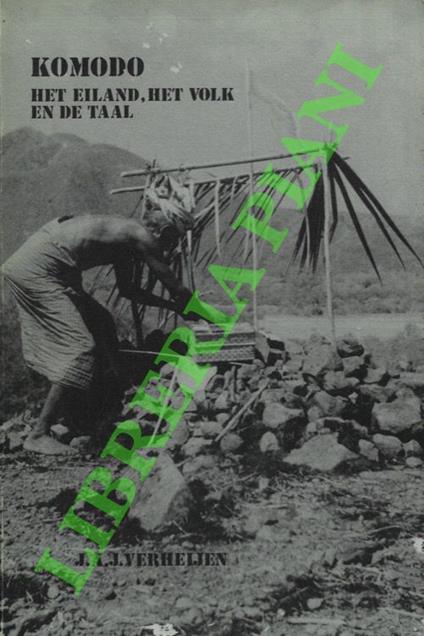 Komodo. Het Eiland, Het volk en de Taal - copertina