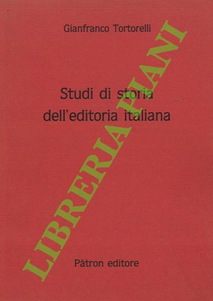 Studi di storia dell'editoria italiana - copertina