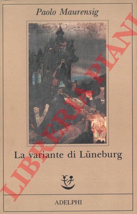 La variante di Luneburg - Paolo Maurensig - copertina
