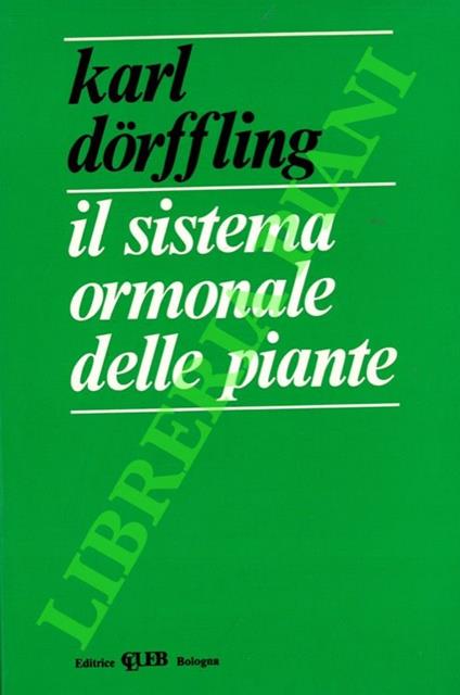 Il sistema ormonale delle piante - copertina
