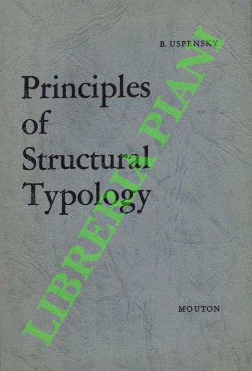 Principles of Structural Typology - copertina