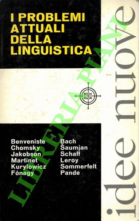 I problemi attuali della linguistica - copertina