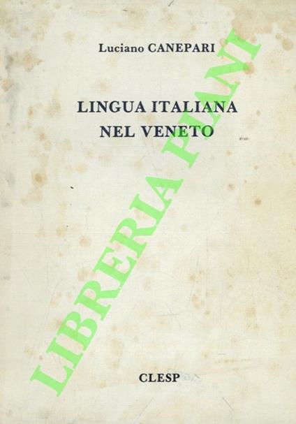 Lingua italiana nel Veneto - copertina