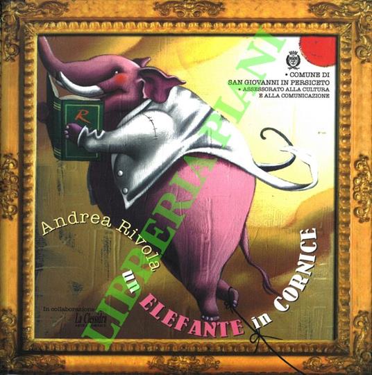 Un elefante in cornice - copertina
