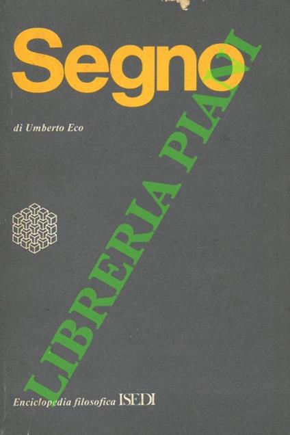 Segno - Umberto Eco - copertina