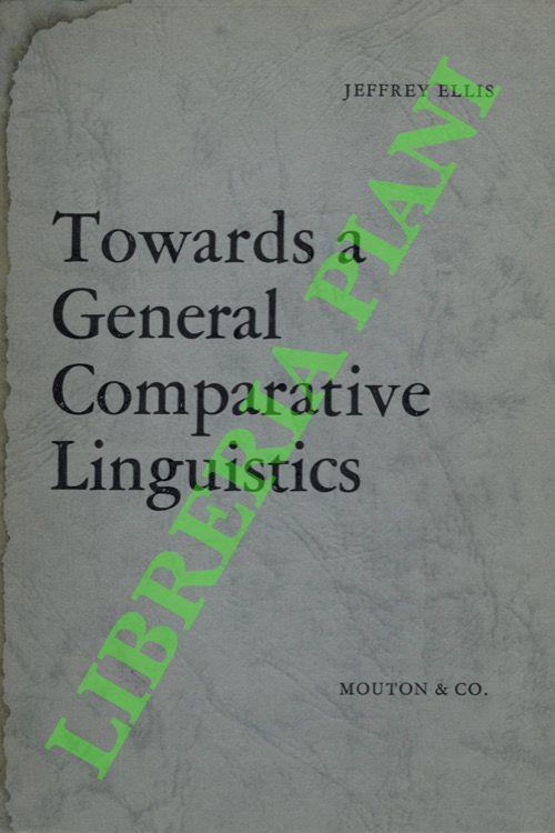 Towards a General Comparative Linguistics - copertina