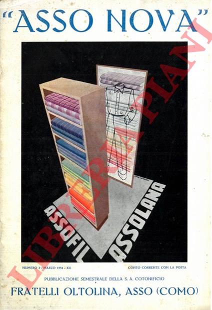 "Asso Nova". Cotonificio Fratelli Oltolina - copertina