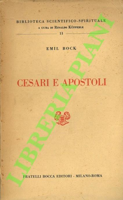 Cesari e apostoli - copertina