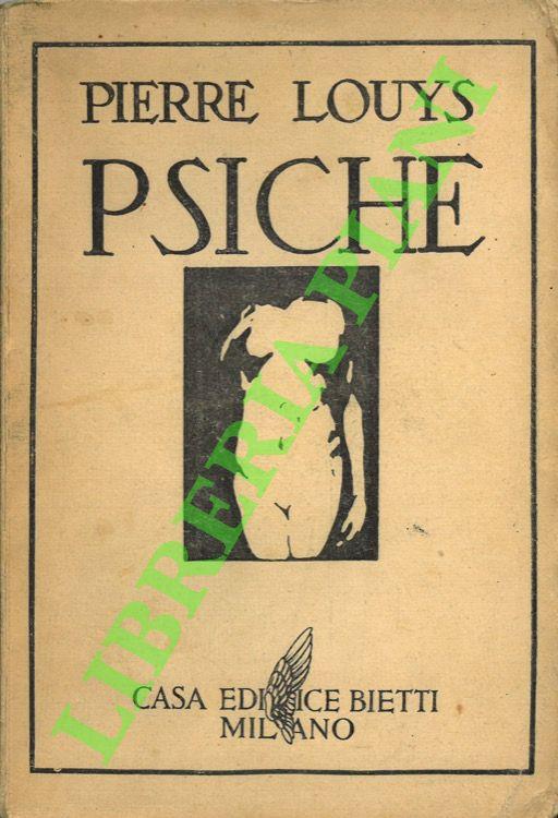 Psiche - Pierre Louÿs - copertina