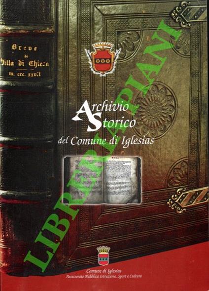 Archivio storico del Comune di Iglesias - copertina