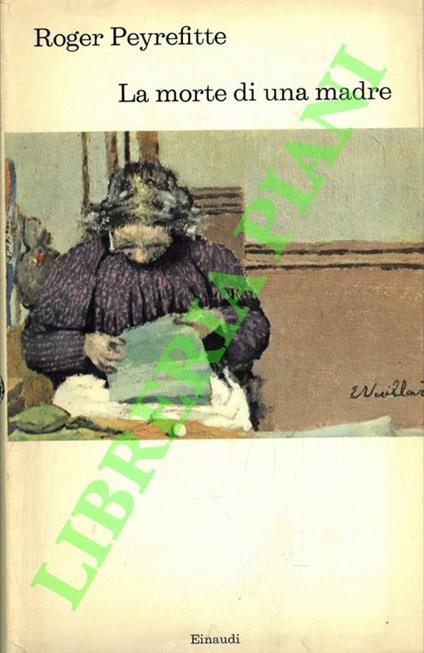 La morte di una madre - Roger Peyrefitte - copertina