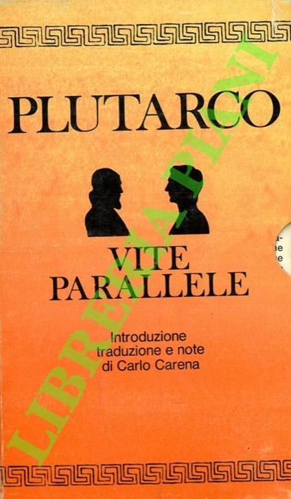 Vite parallele - Plutarco - copertina
