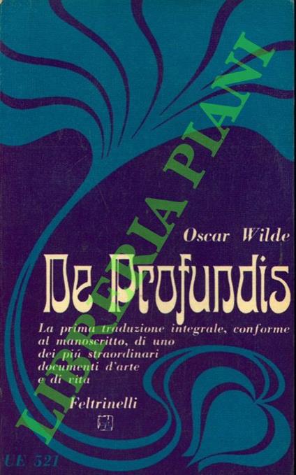 De profundis - Oscar Wilde - copertina