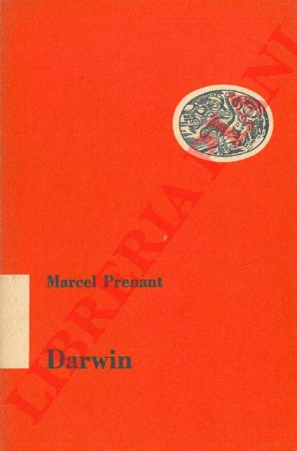 Darwin - Marcel Prenant - copertina