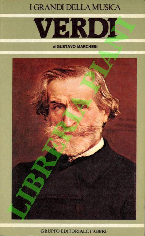 Verdi - Gustavo Marchesi - copertina