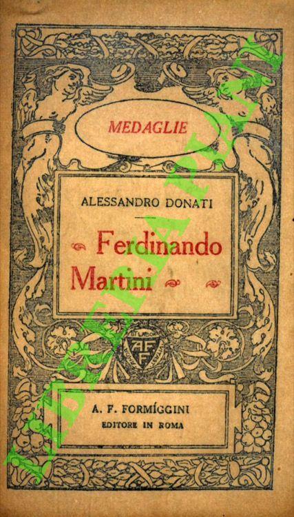 Ferdinando Martini - Alessandro Donati - copertina
