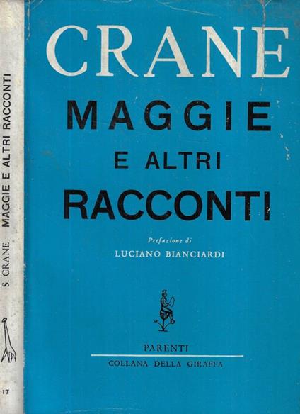 Maggie - Stephen Crane - copertina