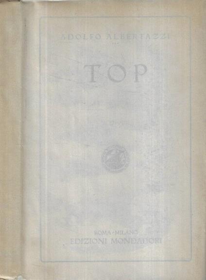 Top - Adolfo Albertazzi - copertina