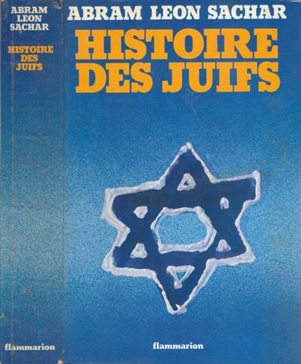 Histoire des juifs - copertina