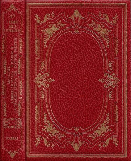 L'Ebreo di Malta Edoardo II - La Tragica Storia del Dottor F - Christopher Marlowe - copertina